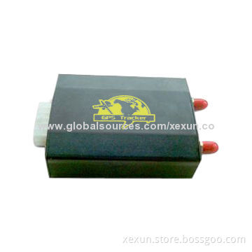 Xexun Dual-SIM Card Car GPS Tracker, 3.7V DC Lithium-ion Battery, GSM/GPRS Network